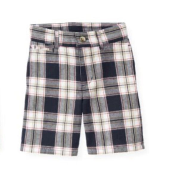 Janie and Jack 18 24 Plaid Shorts Beach Front Summer - Picture 1 of 4